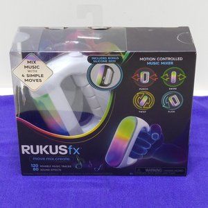 RUKUS Just Play RUKUSfx Motion-Controlled Music Mixer Lights & Sounds Music NIB
